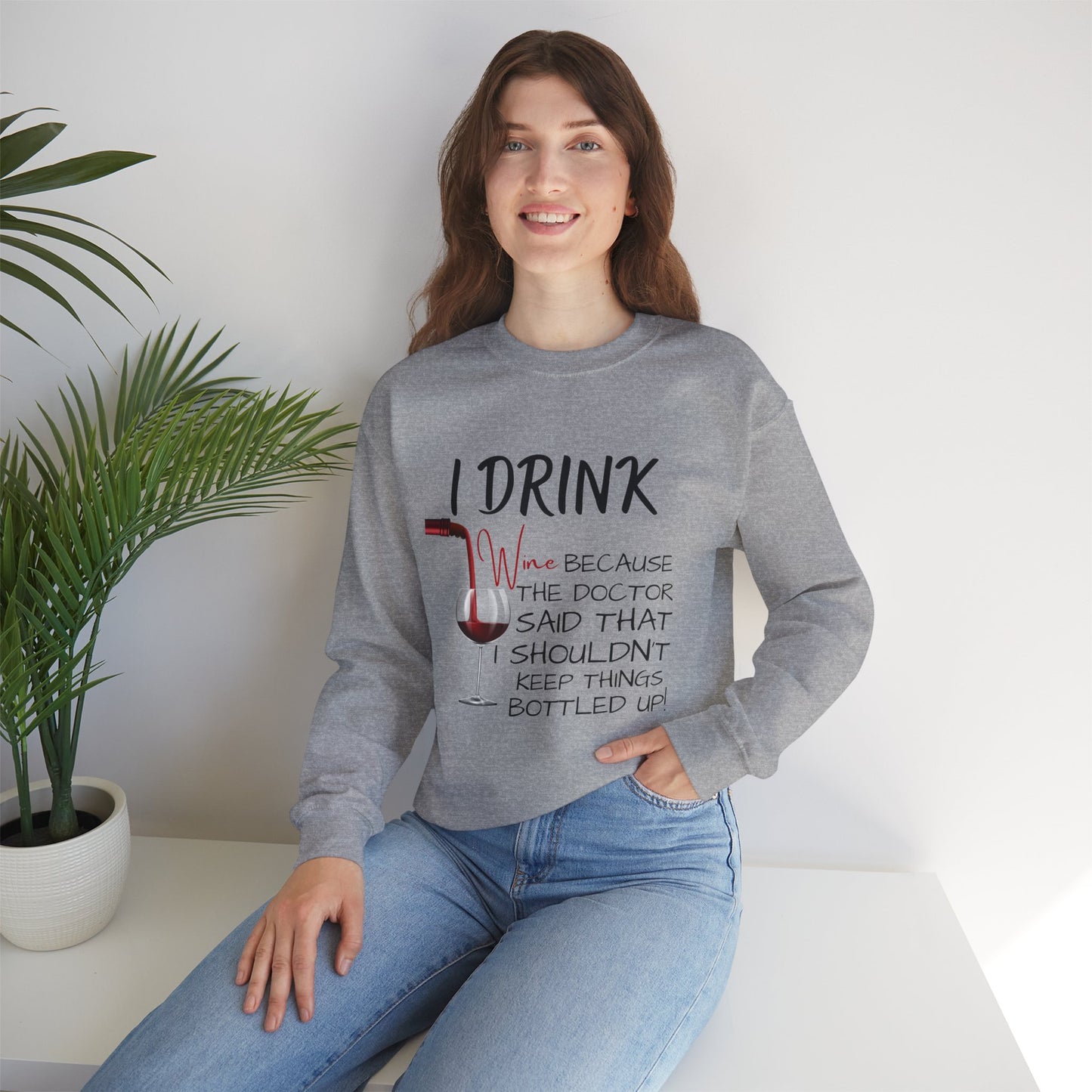 For Wife | Unisex Heavy Blend™ Crewneck Sweatshirt