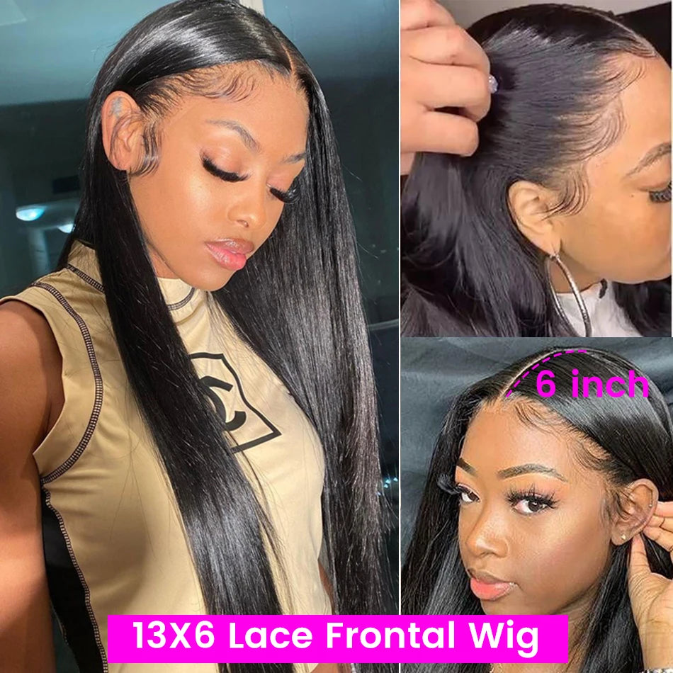 GlueLess Lace Front Human Hair Wig