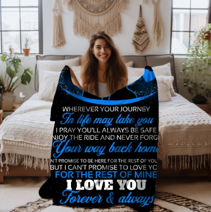 To My Son | FLM Arctic Fleece Blanket 50x60